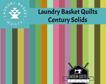 Laundry Basket Century Solids by Edita Sytar | Half Yard Bundle | 18 Prints