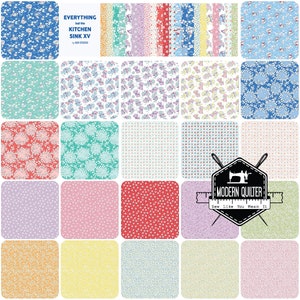 Everything But The Kitchen Sink XV by RJR Fabrics - Fat Eighth Bundle - 21 prints