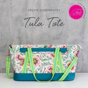 Tula Tote Pattern + Hardware Kit from Tula Pink and Sallie Tomato | Video tutorial link in Description