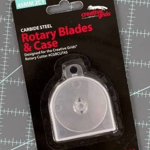 Creative Grids 45mm Replacement Rotary Blade | 2 pack | #CGRRB45-2