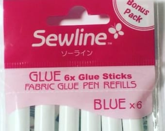 Sewline Fabric Glue Pen Refills - 6 Pack