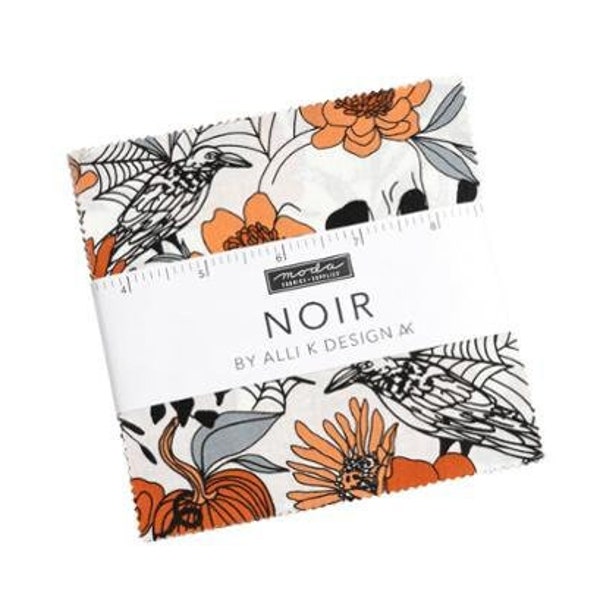 Noir by Alli K Designs for Moda Charm Pack Expected | 42 Assorted Pieces