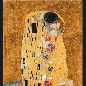 Pannello Il Bacio di Gustav Klimt 17178-133 dello Studio RK