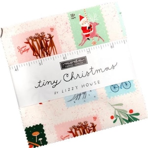 Zamów w przedsprzedaży: Tiny Christmas Charm Pack od Lizzy House dla Moda 31 Prints Oczekiwane w czerwcu 2025 r.