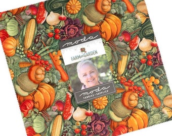 Farm and Garden Layer Cake by Cathe Holden for Moda | 42 Assorted 10" Squares