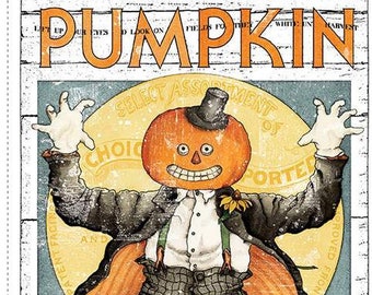 Pannello principale del poster Pumpkin Patch di J. Wecker Frisch / Pannello PD14570