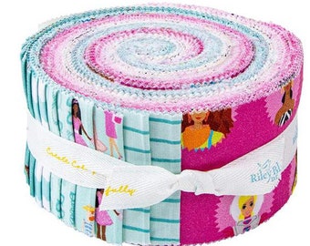 Barbie World Rolie Polie ( Jelly Roll) Strip Roll