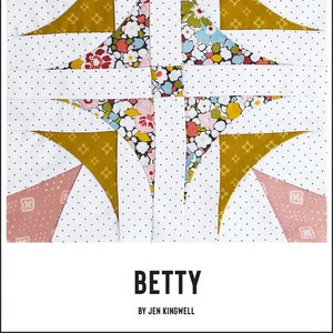 Betty Tempter Acrylschablonen-Set für einen Einzelblock von Jen Kingwell