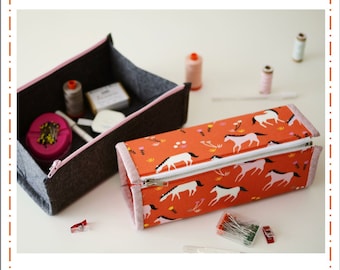 Zip Up Tablett Tasche Muster von Aneela Hoey (Papiermuster)