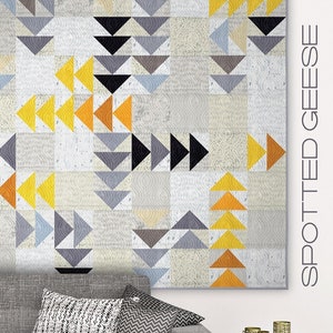 Spotted Geese by Brigitte Heitland for Zen Chic | Paper Pattern