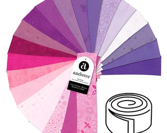 Bloom Color Camp Fabric Strips Roll by Alison Glass for Andover -September 2026 Pre-Order