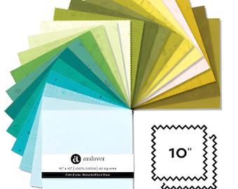 Grove Color Camp 10 Inch Squares by Alison Glass for Andover -August 2026 Pre-Order