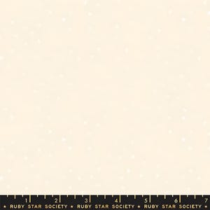 Tela Mini Starry de Ruby Society / Blanco sobre natural (Media yarda) RS4109 65