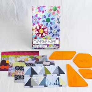 Catherine Wheel Postcard Project by Jen Kingwell