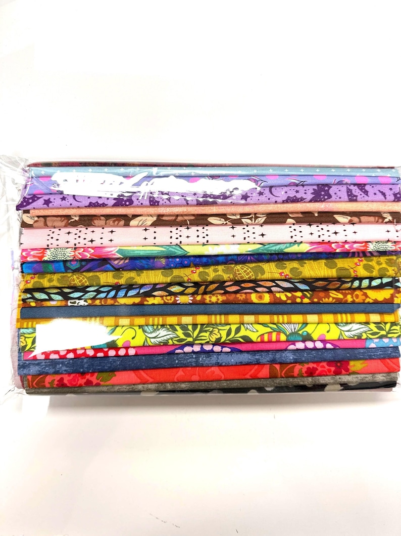 Modern Fabric Scrap Bundle | 20 Fat Eighths -Choose Your Collection image 13