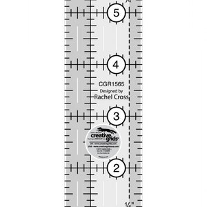 Creative Grids 1.5&quot; x 6.5&quot; Ruler CGR1565