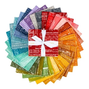 TYPE/ography Fat Quarter Bundle av Lori Holt | 30 utskrifter