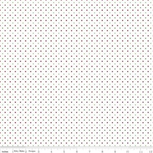 Swiss Dot Christmas by Riley Blake C660 | Priced by the Half Yard