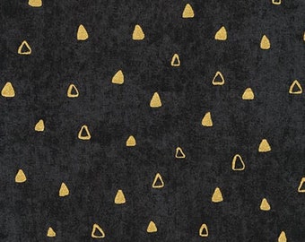 Gustav Klimt Fabric 17182-2 Black by Robert Kaufman | Priced by the Half Yard