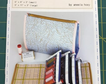 Booklet Pouch Pattern by Aneela Hoey (Paper Pattern)