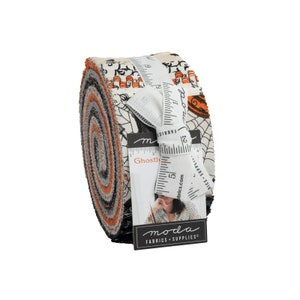 Ghostly Greetings by Deb Strain Jelly Roll 40-2.5&quot; x 44&quot; Strips