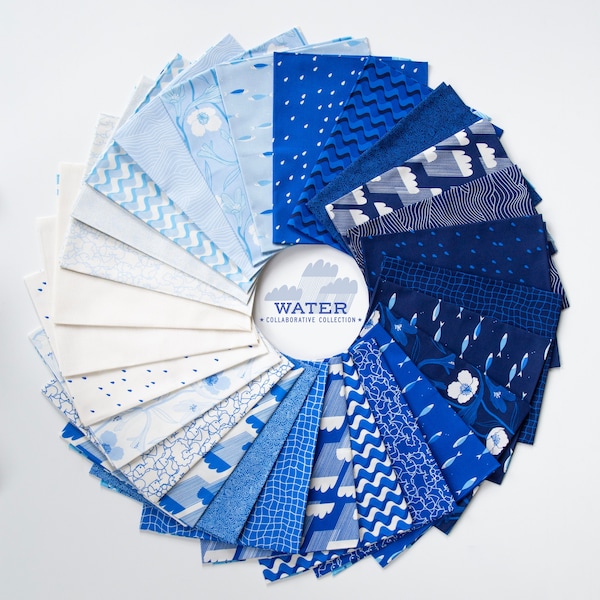 Water by  Ruby Star | Fat Quarter Bundle |27 Prints