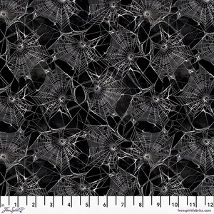 Seasonal Palette Entangled PWTH332.Halloween by Tim Holtz | Priced by the Half Yard