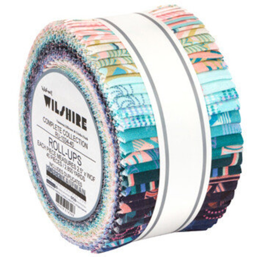 Wilshire by Wishwell Roll up RU103440 2.5 X 44 Strips Etsy