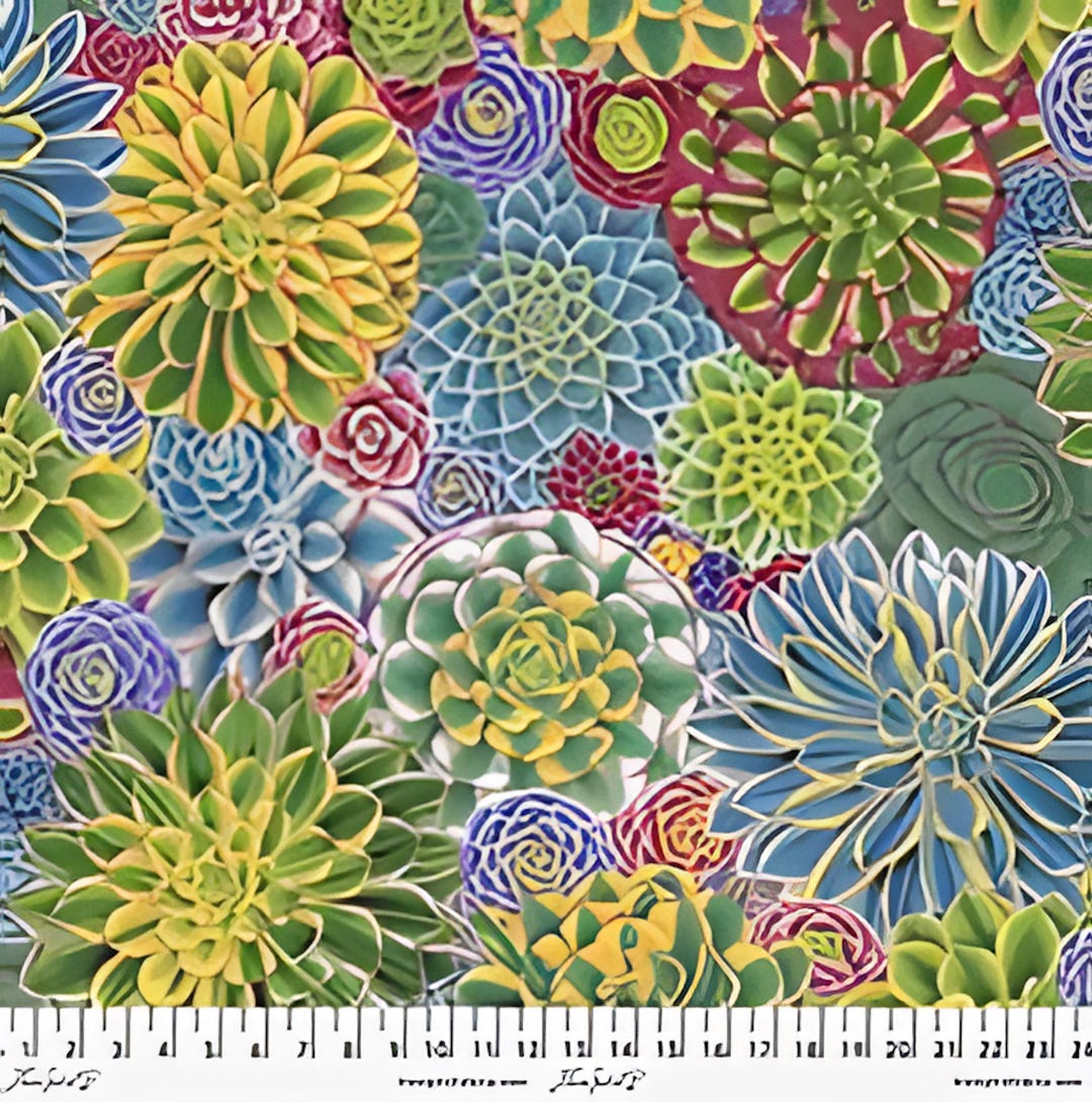 Kaffe Fassett February 2025 Collection | House Leeks | Pwpj113.natural ...