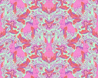 Full Moon Forest II by Tula Pink | Hoppy Go Lucky in Blossom Yardage PWTP246 | Priced by the Half Yard