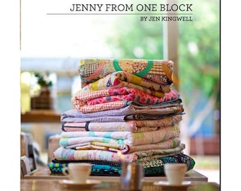 Jenny From One Block by Jen Kingwell pattern booklet