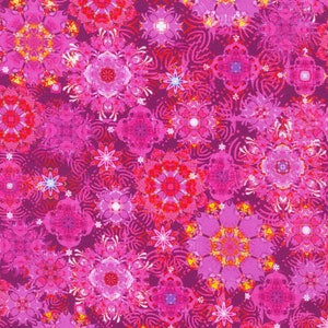AQSD-21680-108 FUCHSIA by Christiane Marques from Florence Priced by the Half Yard