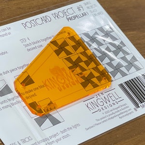 Projet de carte postale n° 9 : Propellar I par Jen Kingwell