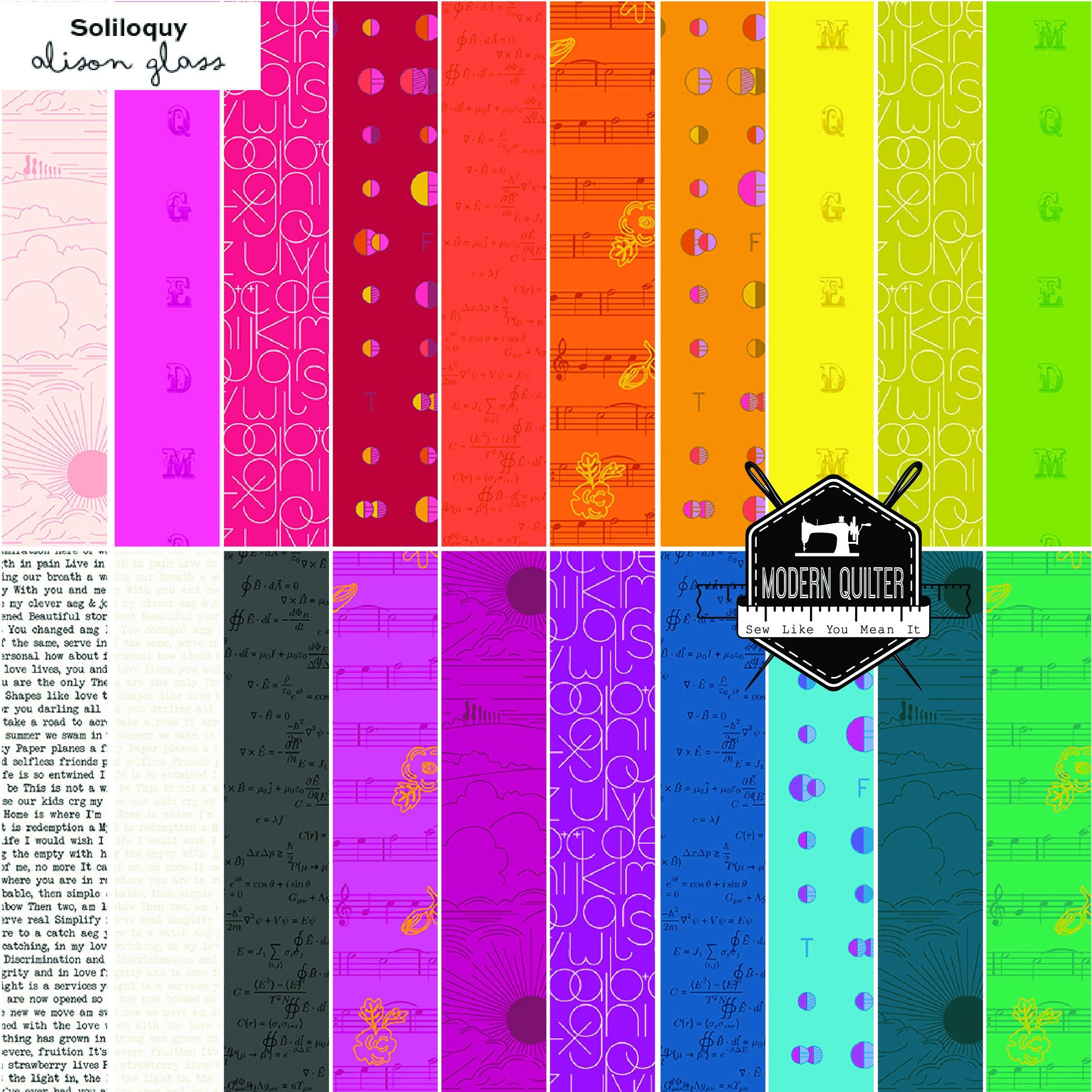 Sun Print 2023 Scarab Pearl - Alison Glass - PER QUARTER METRE Sun Print 2023 Scarab Pearl - Alison Glass - PER QUARTER METRE