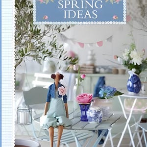 Libro de patrones de acolchado Tilda's Spring Ideas de Tone Finnanger / Tapa blanda