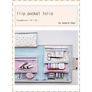 Flip Pocket Folio Paper Pattern Flip Pocket Folio Paper Pattern
