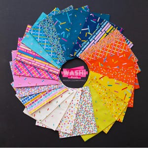 Lot de 4 gros morceaux Washi Plus par Ruby Star | 23 impressions