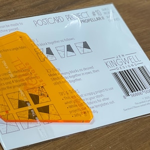 Postkarten-Projekt #10: Propellar II von Jen Kingwell