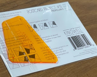 Postcard Project #10: Propellar II by Jen Kingwell