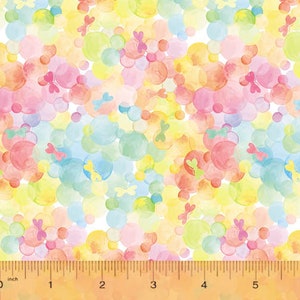 Wideback 52781 Carnival Pastel Abstract by Windham Fabrics  -  Sold by the Half Yard