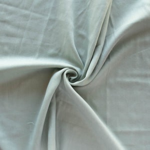 Tkanina Birch Organic Double Gauze w kolorze Seamist Sprzedawana na pół jarda