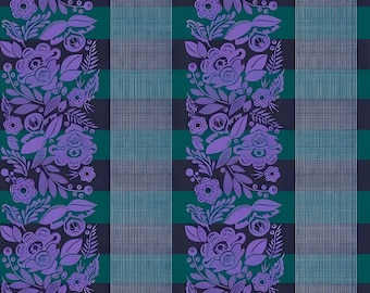 Perennial Borders Wide Back BAMT141-82 by Anna Maria for Northcott | Priced by the Half Yard