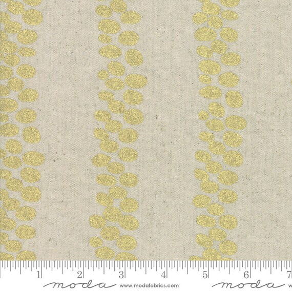 Chill Mochi Linen Gold - Zen Chic - PER QUARTER METRE Chill Mochi Linen Gold - Zen Chic - PER QUARTER METRE