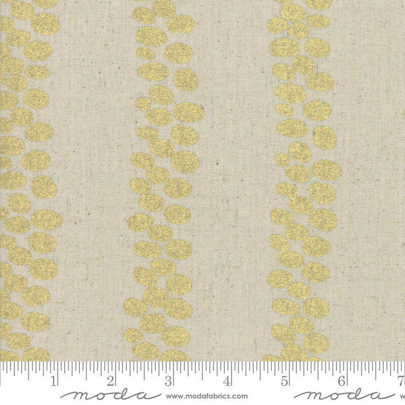 Chill Mochi Linen Gold - Zen Chic - PER QUARTER METRE Chill Mochi Linen Gold - Zen Chic - PER QUARTER METRE
