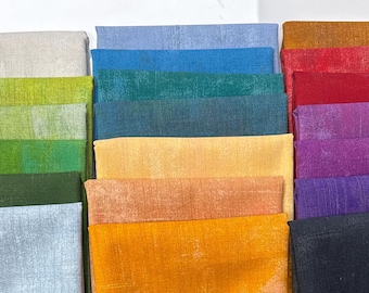 Grunge Half Yard Bundle by Basic Grey for Moda | 20 Fabrics