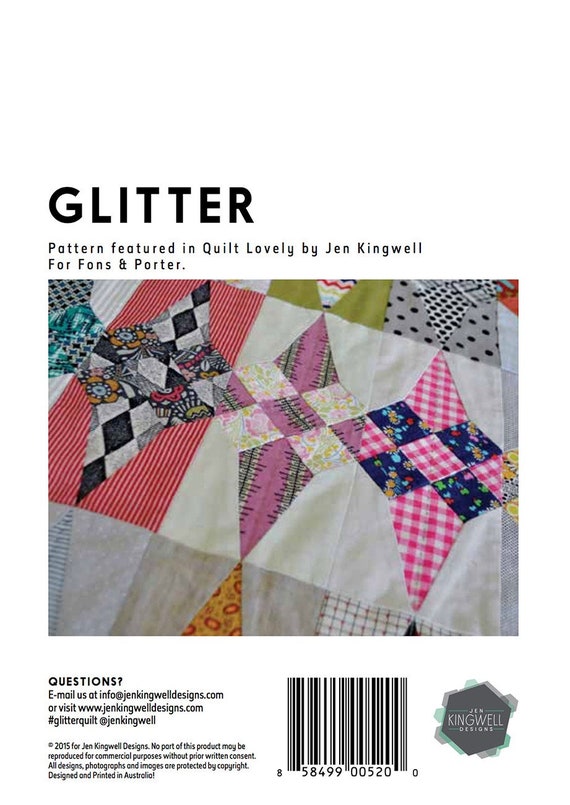 Glitter by Jen Kingwell