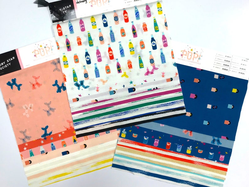 23 pieces Pop PREORDER Half Yard Bundle by Rashida Coleman Hale for Ruby Star Society