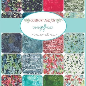 Comfort and Joy by Create Joy Project | 30 Prints included in Bundle (Panel sold separately)