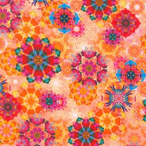 AQSD-21679-356 Melon by Christiane Marques from Florence Priced by the Half Yard