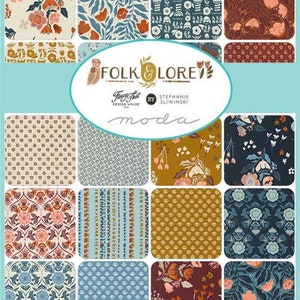 Preorder: Folk Lore by Fancy That Designs Fat Quarter Bundle 20 Prints Arriving July 2024